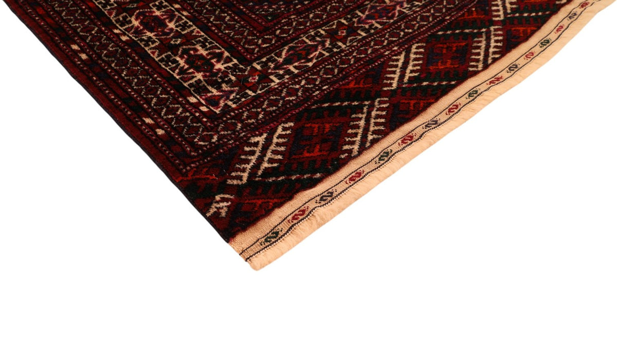 Afghanischer Baloutsch-Läufer – handgeknüpfter Orientteppich aus Wolle, 268 × 85 cm