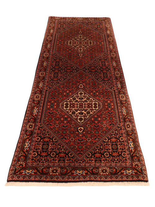 Bidjar-Läufer aus Wolle – handgeknüpfter Perserteppich, 208 × 75 cm