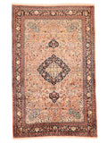 Chinesischer Seidenteppich – handgeknüpft, Seide auf Seide, 242 × 155 cm