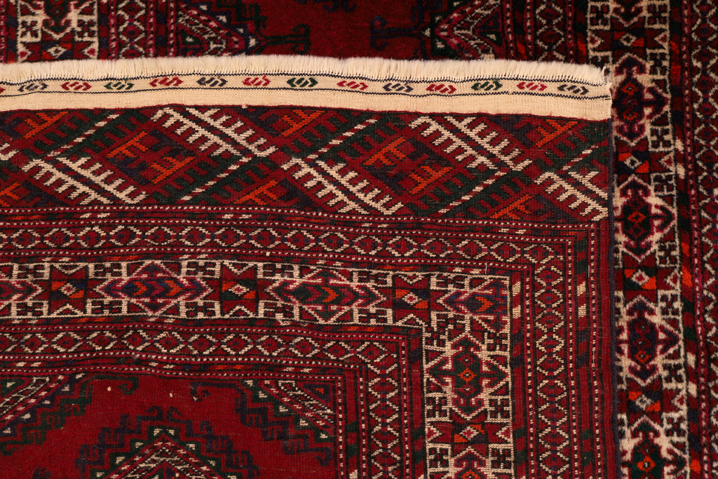 Afghanischer Baloutsch-Läufer – handgeknüpfter Orientteppich aus Wolle, 268 × 85 cm