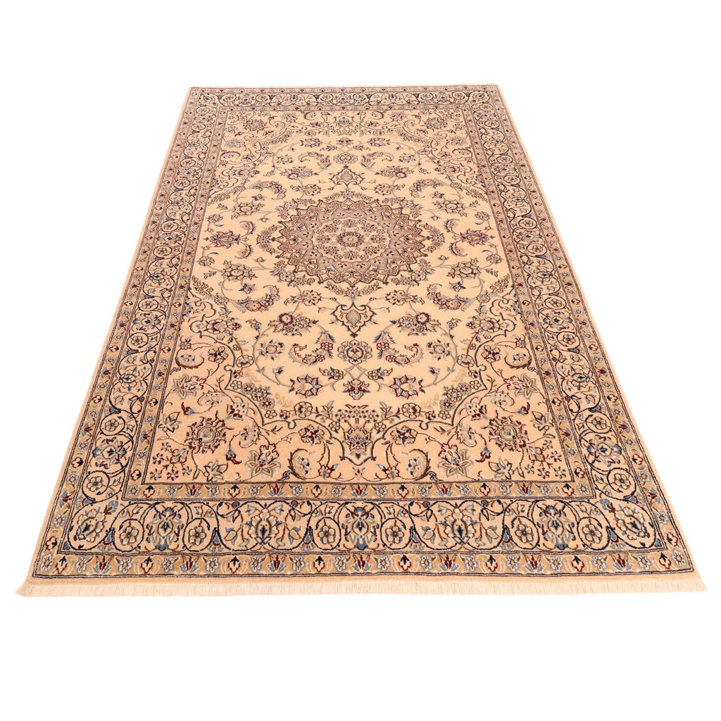 Nain-Perserteppich 9La aus Wolle – handgeknüpft, 215 × 132 cm
