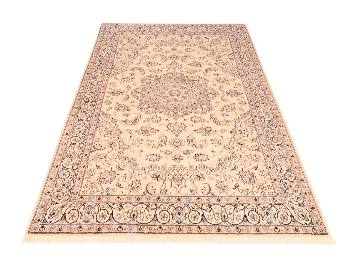 Nain-Perserteppich 9La aus Wolle – handgeknüpft, 215 × 132 cm