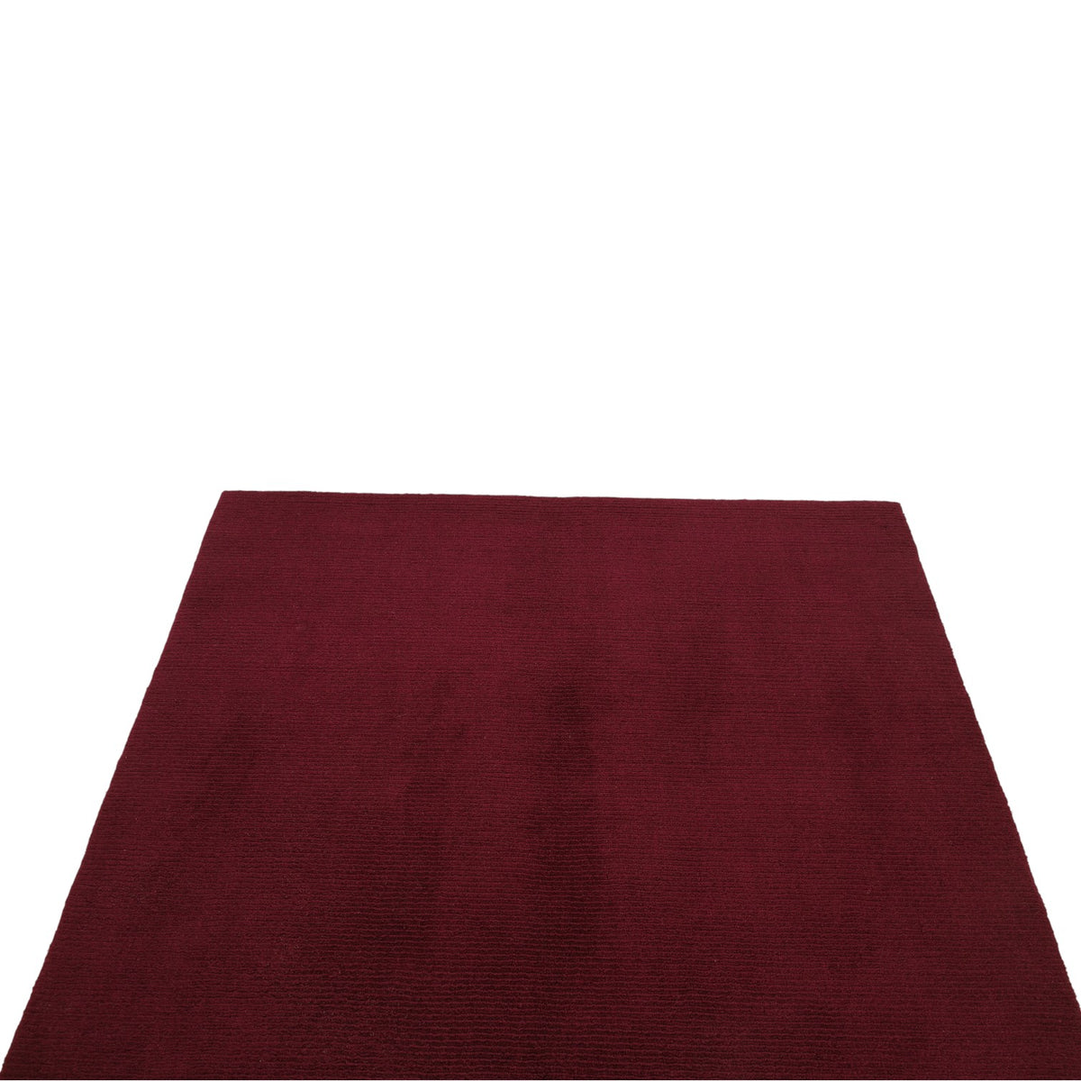 Gabbeh-Loribaf aus Wolle – handgeknüpft, Bordeauxrot, 240 × 165 cm