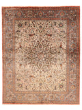 Chinesischer Seidenteppich – handgeknüpft, Seide auf Seide, 306 × 244 cm