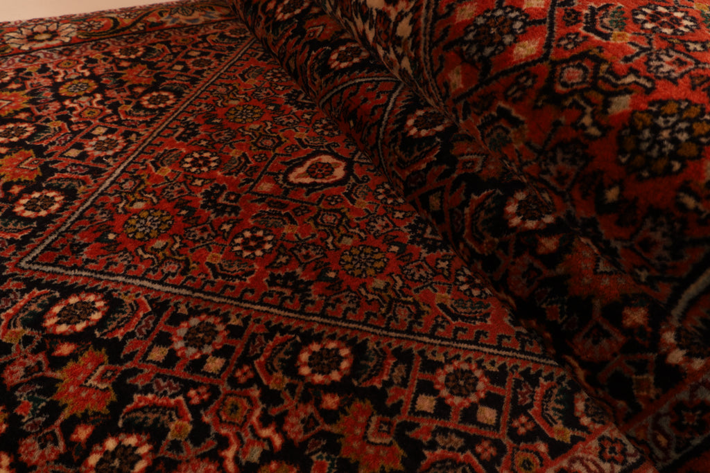 Bidjar-Läufer aus Wolle – handgeknüpfter Perserteppich, 208 × 75 cm