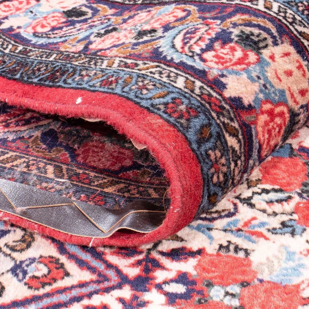 Mehrfarbiger Bidjar-Perserteppich – handgeknüpfter Orientteppich, 225 × 135 cm