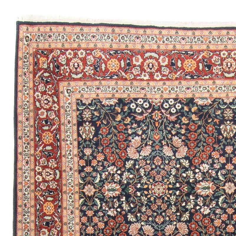 Hereke-Orientteppich – handgeknüpft, Dunkelbraun, 285 × 202 cm