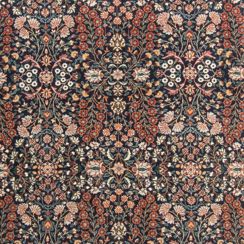 Hereke-Orientteppich – handgeknüpft, Dunkelbraun, 285 × 202 cm