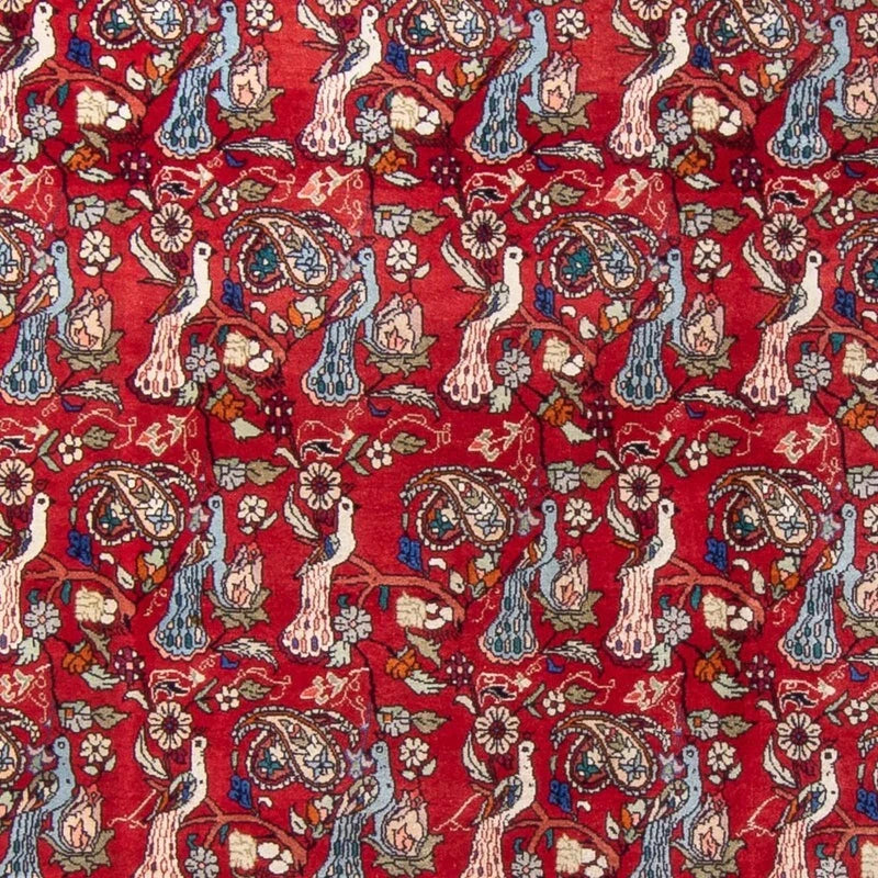 Bidjar-Perserteppich – handgeknüpfter Orientteppich in Rot, 280 × 180 cm
