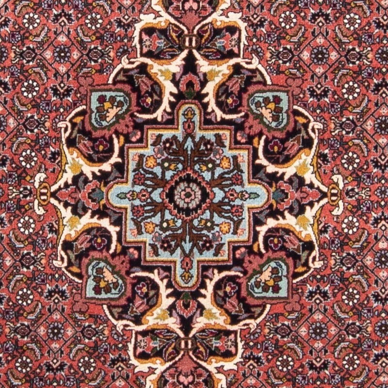 Bidjar-Perserteppich – handgeknüpfter Orientteppich in Rot, 182 × 112 cm