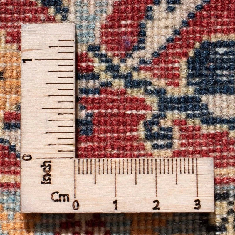 Hereke-Orientteppich – handgeknüpft, Dunkelbraun, 285 × 202 cm