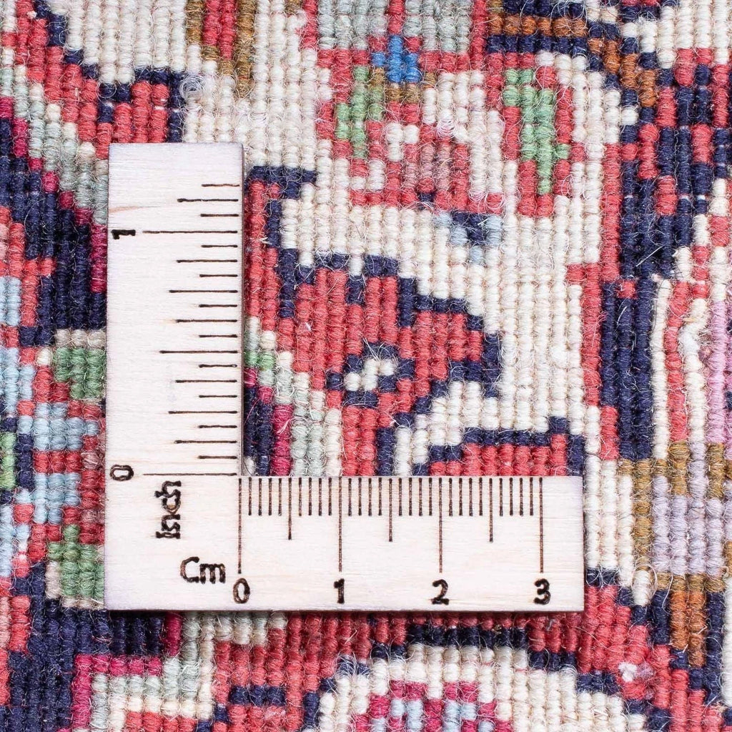 Bidjar-Perserteppich – handgeknüpfter Orientteppich in Rot, 290 × 200 cm