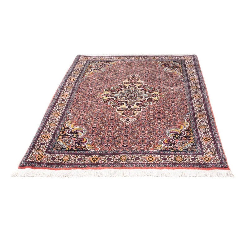 Bidjar-Perserteppich – handgeknüpfter Orientteppich in Rot, 182 × 112 cm