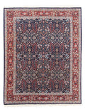 Hereke-Orientteppich – handgeknüpft, Dunkelblau, 230 × 176 cm