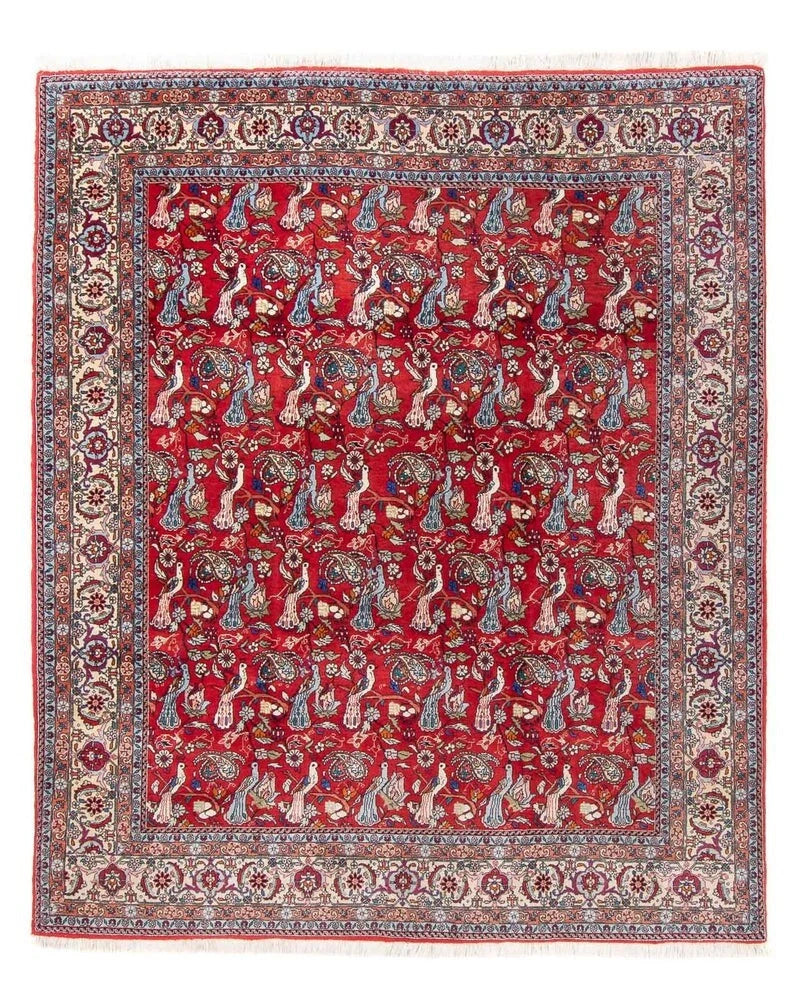 Bidjar-Perserteppich – handgeknüpfter Orientteppich in Rot, 280 × 180 cm