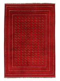Afghanischer Orientteppich Turkmen – handgeknüpft aus Wolle, 290 × 205 cm