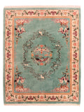 Chinesischer Teppich mit Kranichmotiven – handgeknüpft aus Wolle, 305 × 245 cm