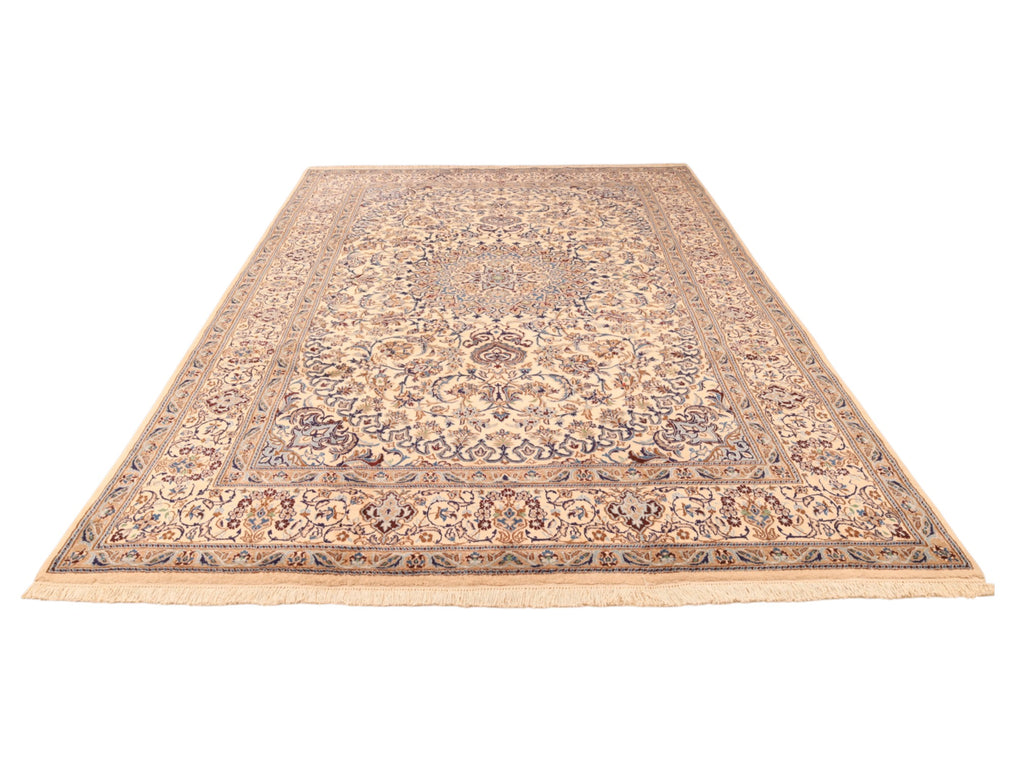 Nain-Perserteppich – handgeknüpfter Orientteppich aus Wolle, 360 × 248 cm