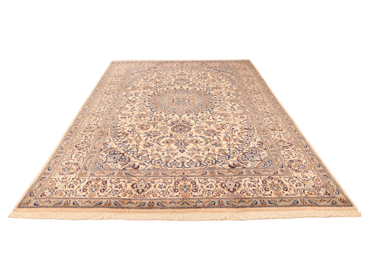 Nain-Perserteppich – handgeknüpfter Orientteppich aus Wolle, 360 × 248 cm