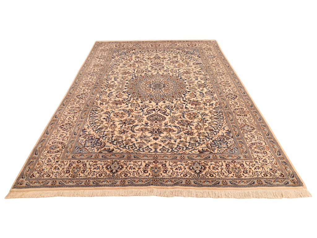 Nain-Perserteppich – handgeknüpfter Orientteppich aus Wolle, 360 × 248 cm