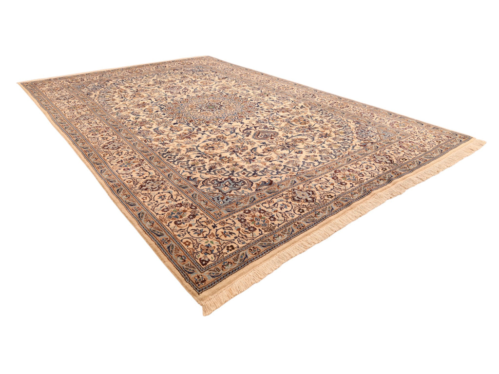 Nain-Perserteppich – handgeknüpfter Orientteppich aus Wolle, 360 × 248 cm