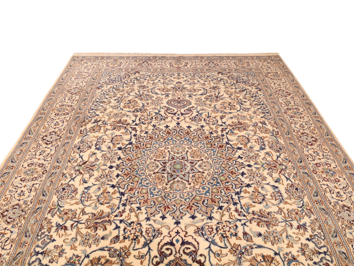 Nain-Perserteppich – handgeknüpfter Orientteppich aus Wolle, 360 × 248 cm