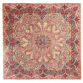 Kerman-Teppich aus Wolle – handgeknüpft, Creme, 308 × 302 cm